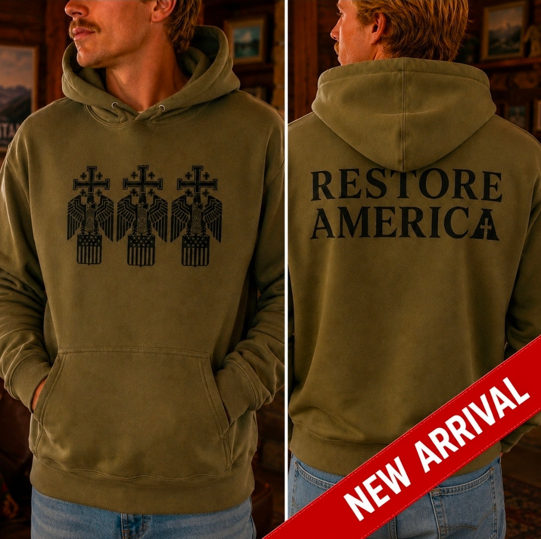 Restore America Triple-Crest Hoodie