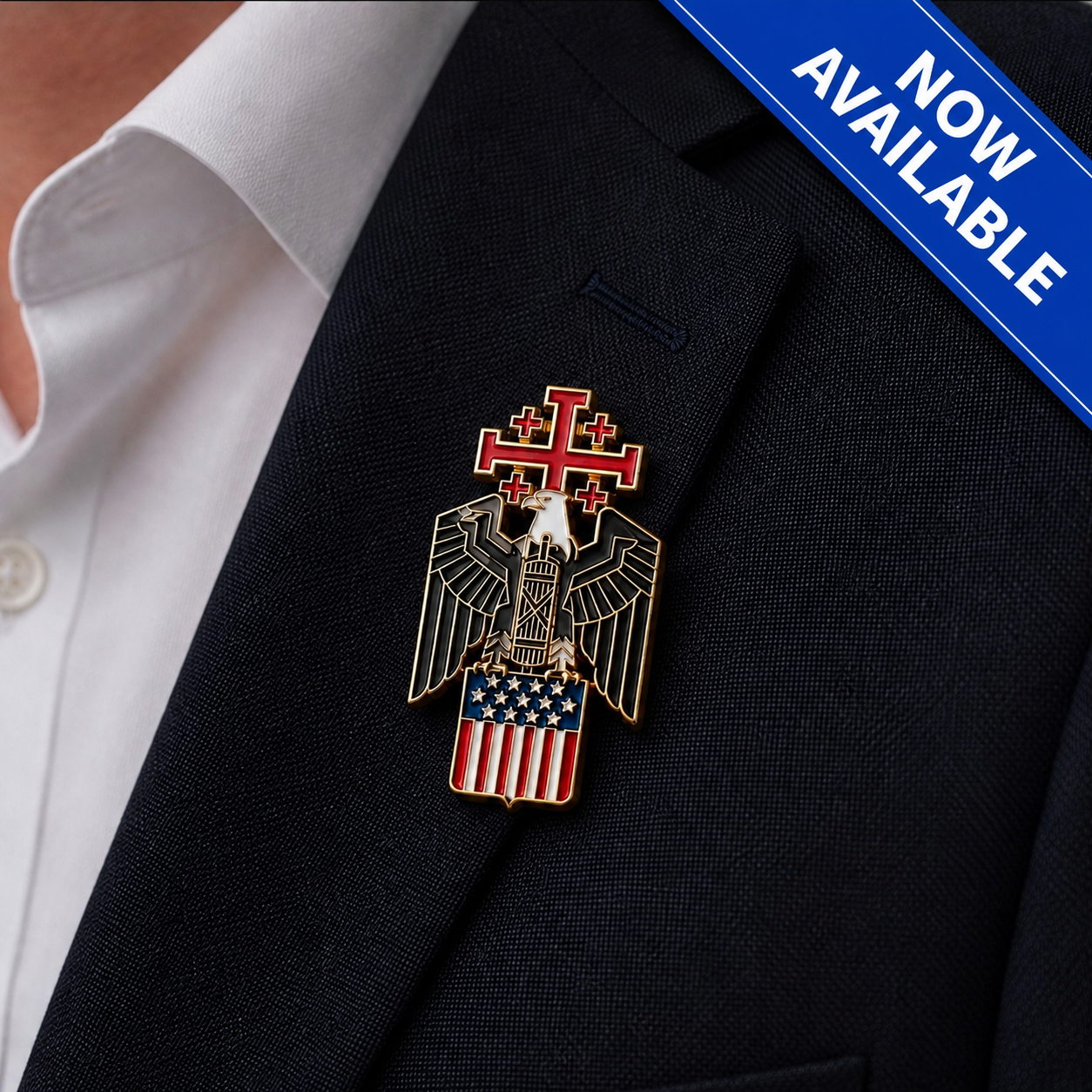 Restore America Heritage Enamel Pin